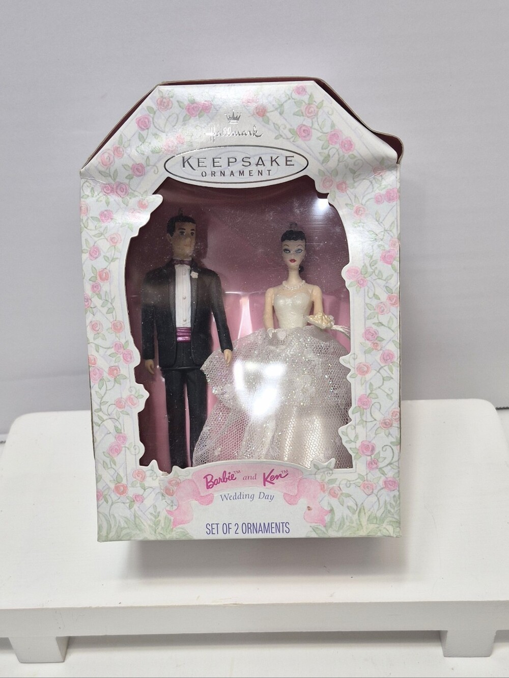 Hallmark Keepsake  Barbie and Ken Wedding Ornament Set